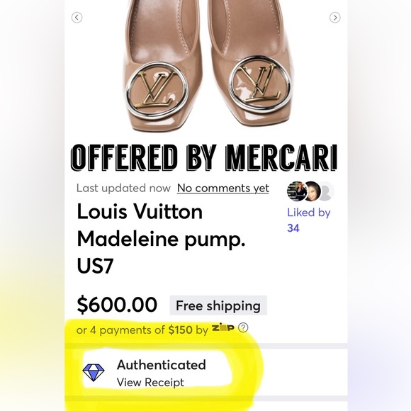 The Fabulous LV Madeleine pumps from Louis Vuitton.  Pure class.  😍😍😍 - Picture 12 of 12